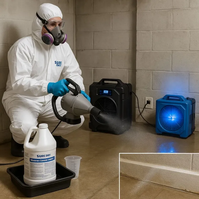 Sanitization and Odor Removal process in Roselawn, IN