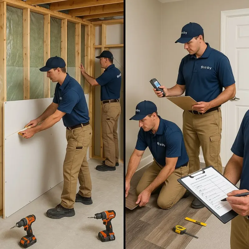 Repairs and Reconstruction process in Roselawn, IN